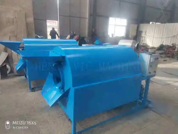 200kg/h Automatic electric heating groundnut roasting machine pistachio roaster