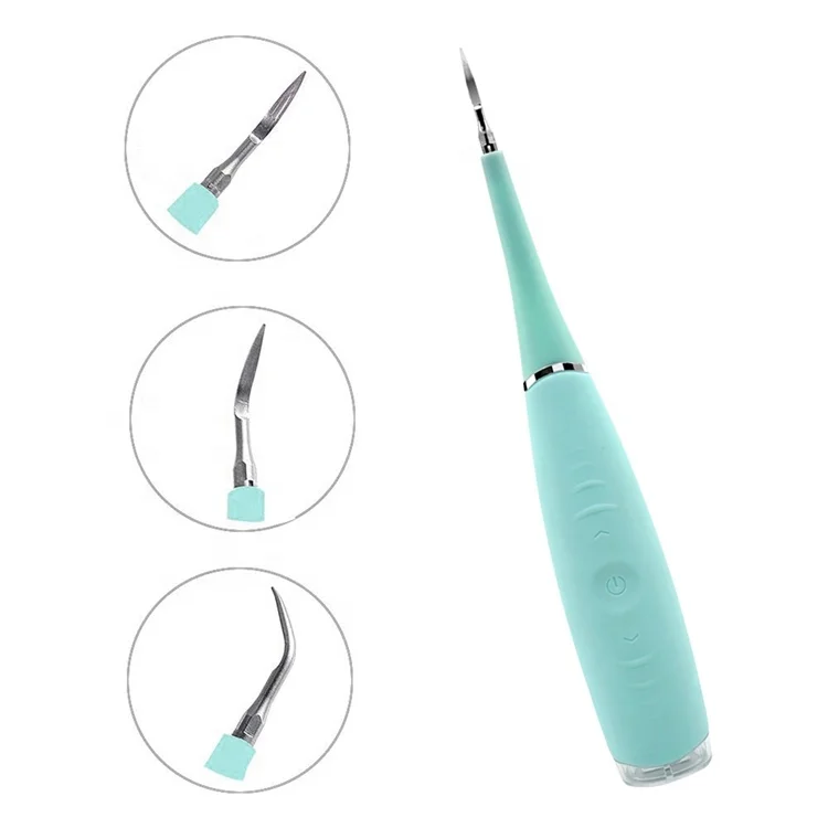 Portable Electric Tartar Scraper Tool Household Sonic Dental Calculus Remover