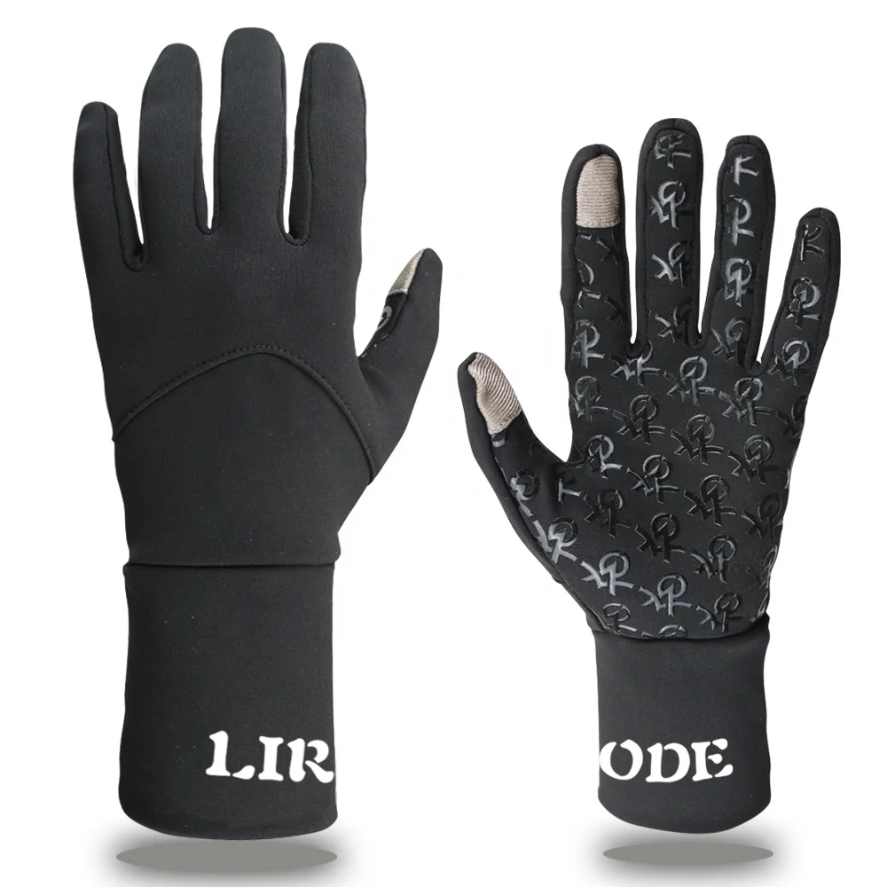 Best Cold Weather Fleece Waterproof Winter Gloves Men Women Touch Screen Thin Warm Gloves for Running Hiking Walking Skiing Snow