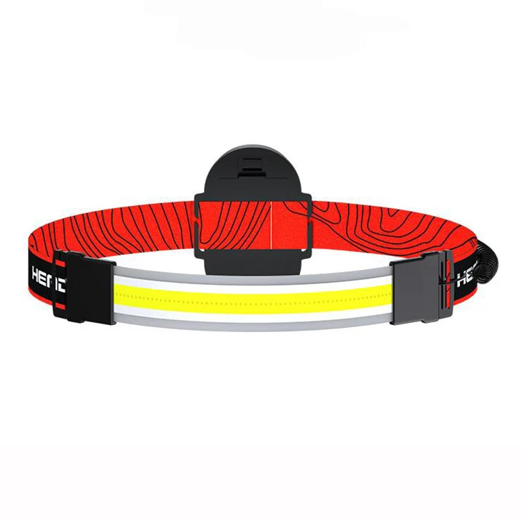 210 Degree Illumination 3 Modes Wide Beam COB Headlamp