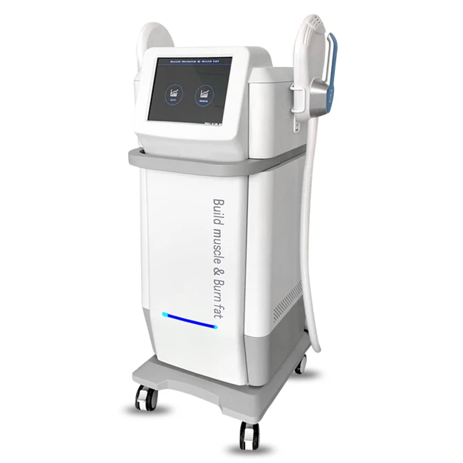 2 Handles Ems Body Sculpting machine High intensity Electromagnetic Training Muscle Machine ems muscle stimulator