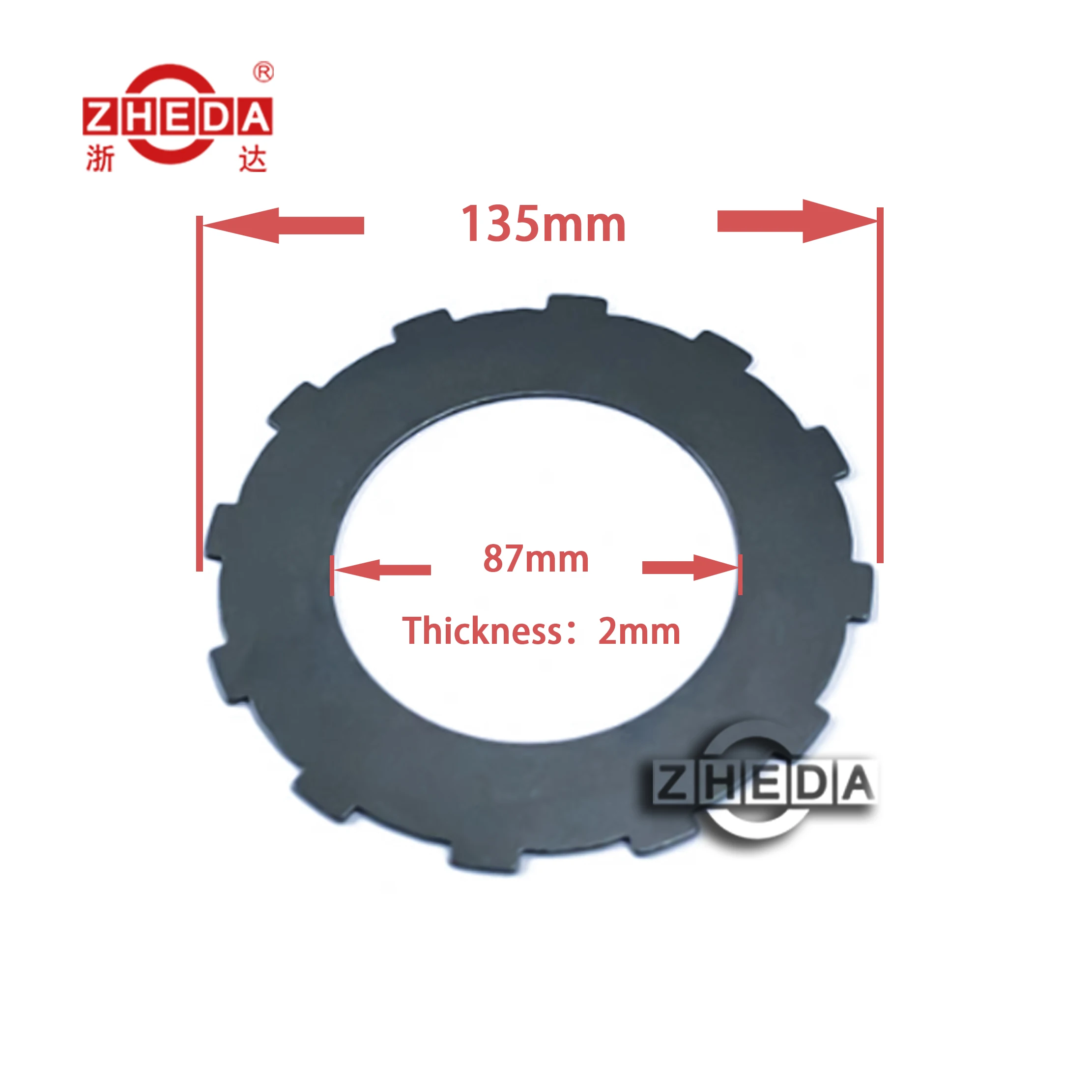 Forklift accessories wholesale spacer (HL5-10T/8JH3.0) incoming transformer for  4-7T 15943-82451