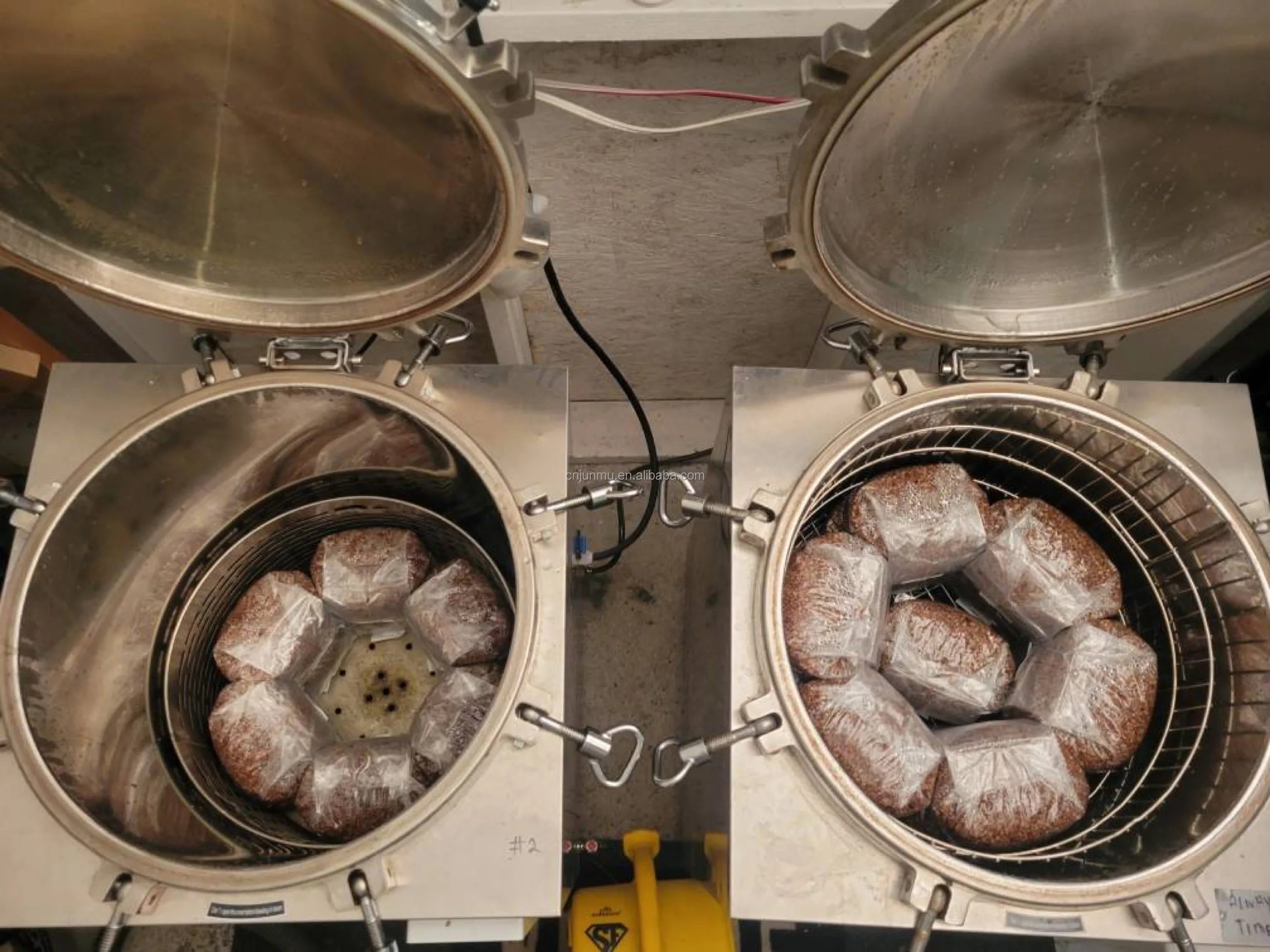 Customized 200 L Sterilizer Autoclave Double Tank Steam Sterilization Machine Vertical Autoclaves for Sale