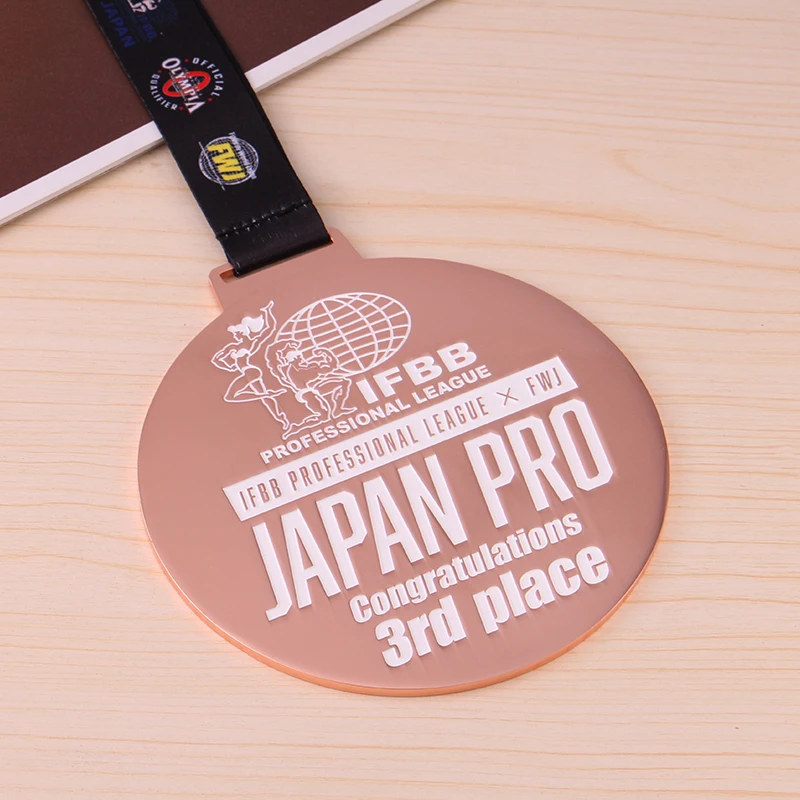 Hot Selling High Quality  Medals Made of Gold/ Zinc alloy/Silver/ Brass for Event honor