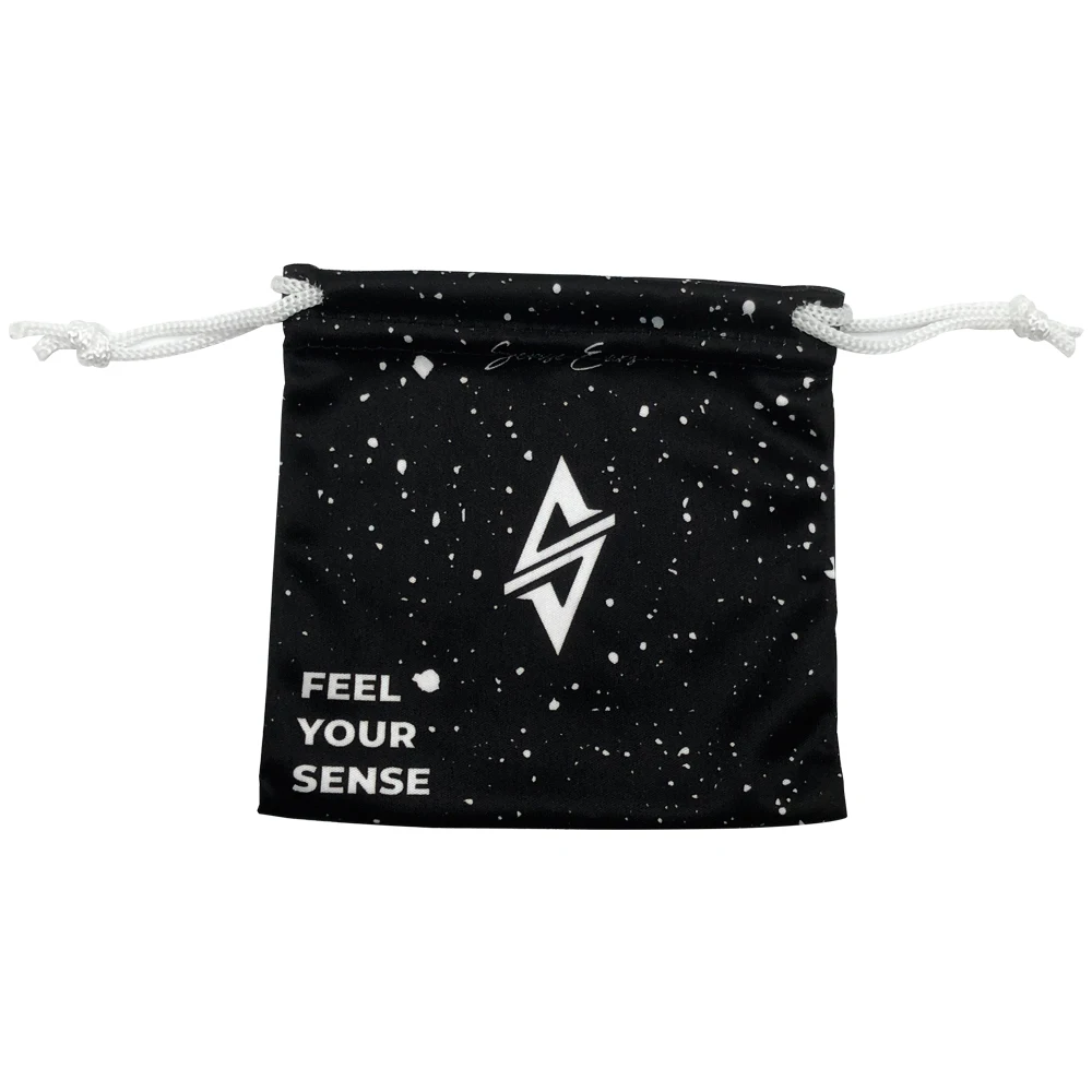 Digital Printing Custom Microfiber Pouch Bag Microfiber Cloth Bag Spring Close For Glasses Pouch