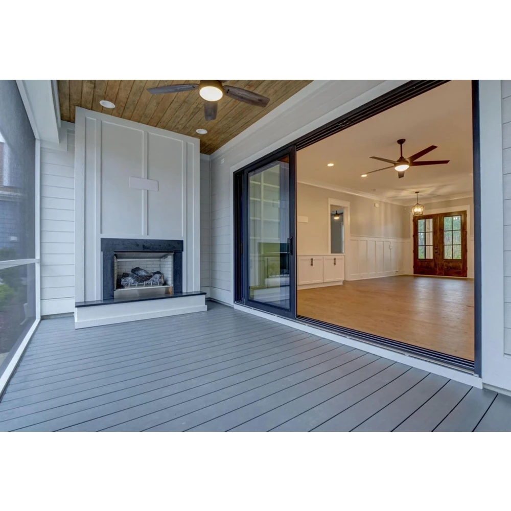 Garden Backyard Wood plastic composite deck Wpc Composite Decking