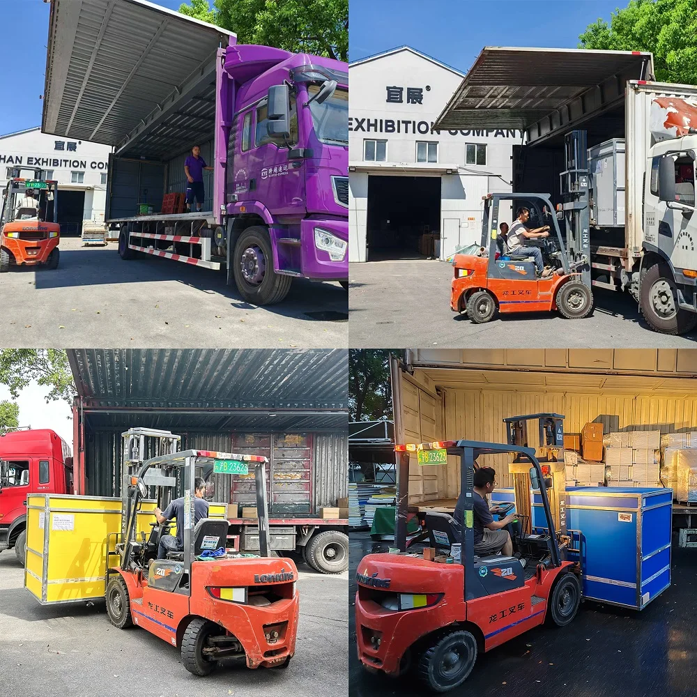 BIG Sale Izexpo Easy Setup 20x30 10x20 Trade Show Booth Custom Lightbox Exhibition Booth Manufactures Fashion Tradeshow Display