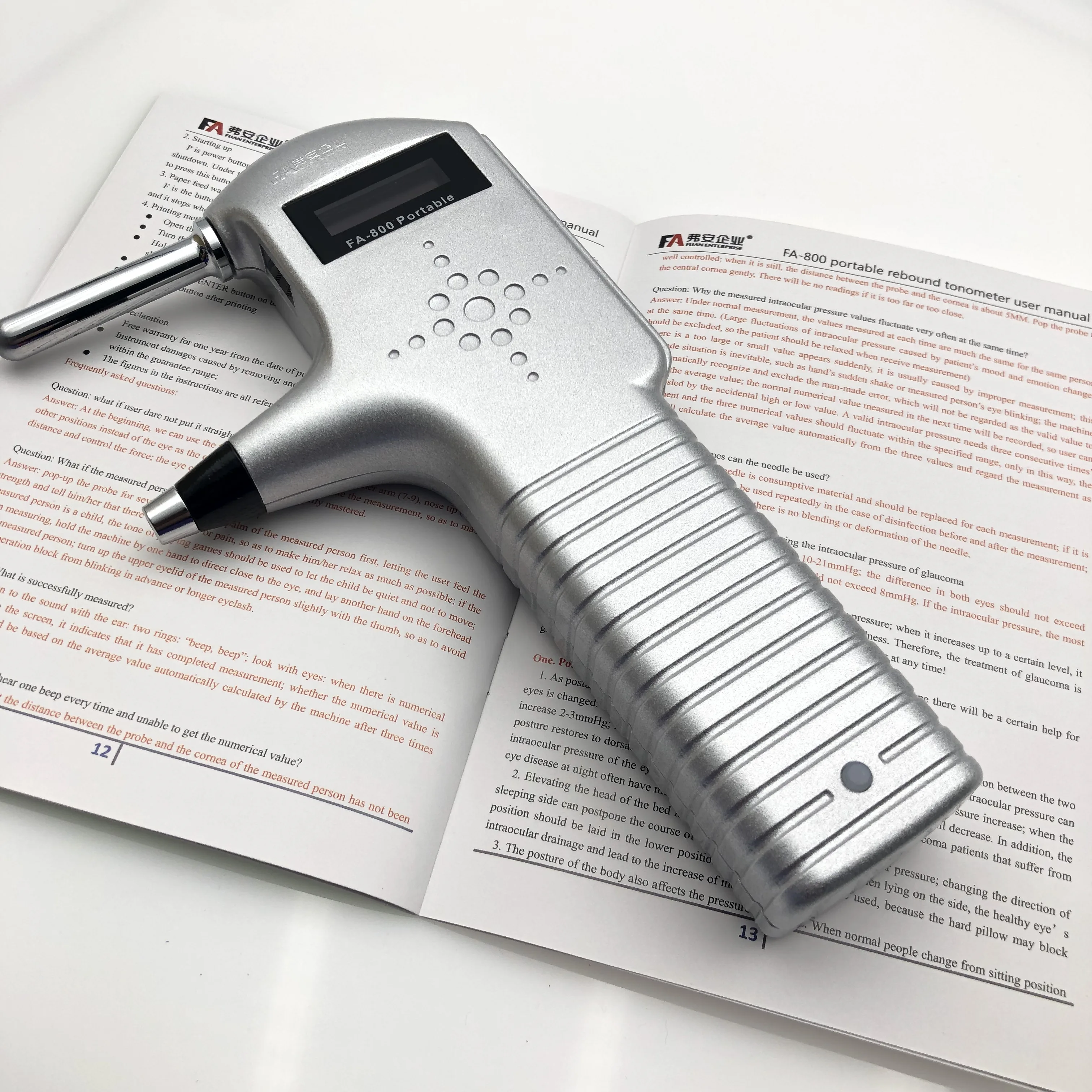 
Handheld Portable Rebound tonometer Ophthalmic equipment price FA-800 