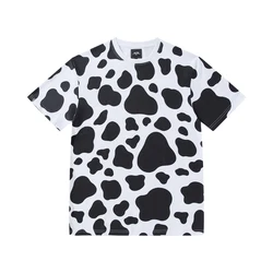 Customize t shirt short sleeves cows printer t shirts custom printing mens wholesale tshirts