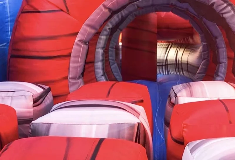 High Quality Octopus-themed Inflatable Trampoline with Water Slides