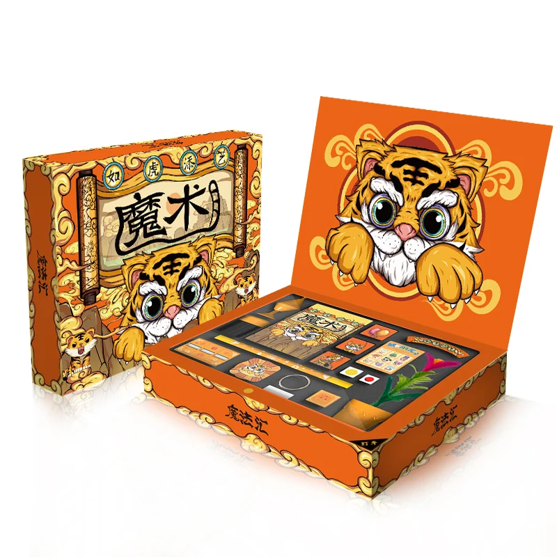 New Arrival Chinese style Tiger magic kit.best gift for kids,stage performance at party
