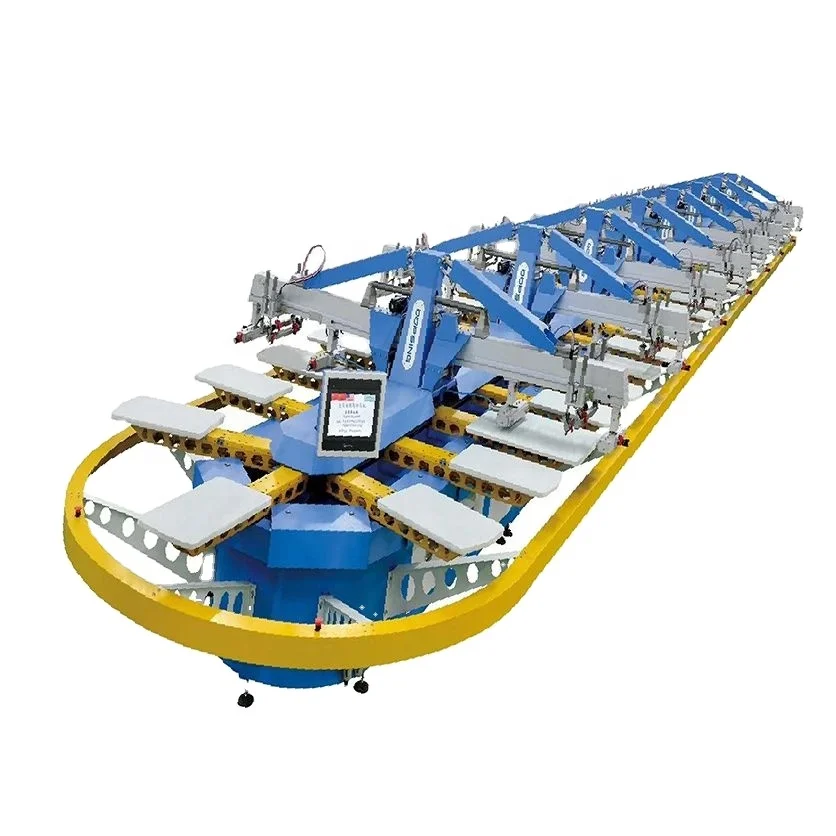 KINWAH(DOPSING) China factory Oval equipment screen printing especially for adidas t shirt printing machine