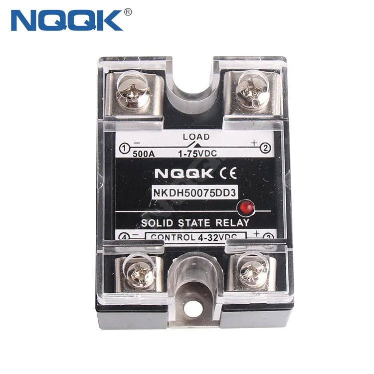 500A нагрузки 75 в DC управление 32 DC однофазный ССР твердотельные реле