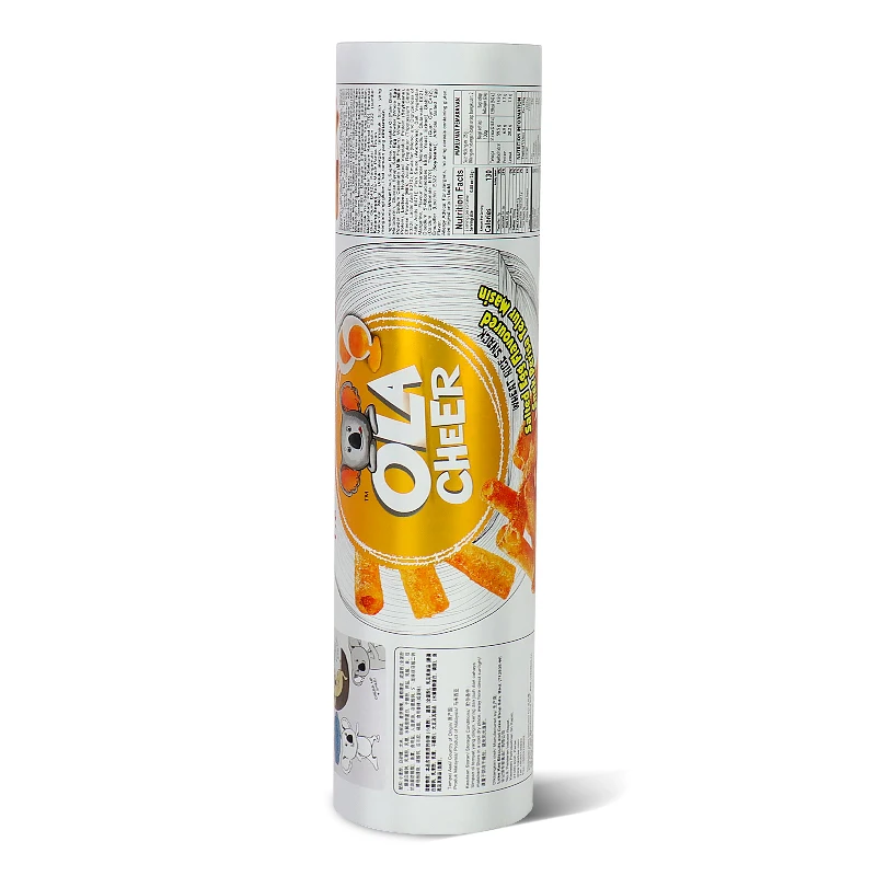 Factory wholesale Customized Matt material & VMPET wheat rice snack roll film