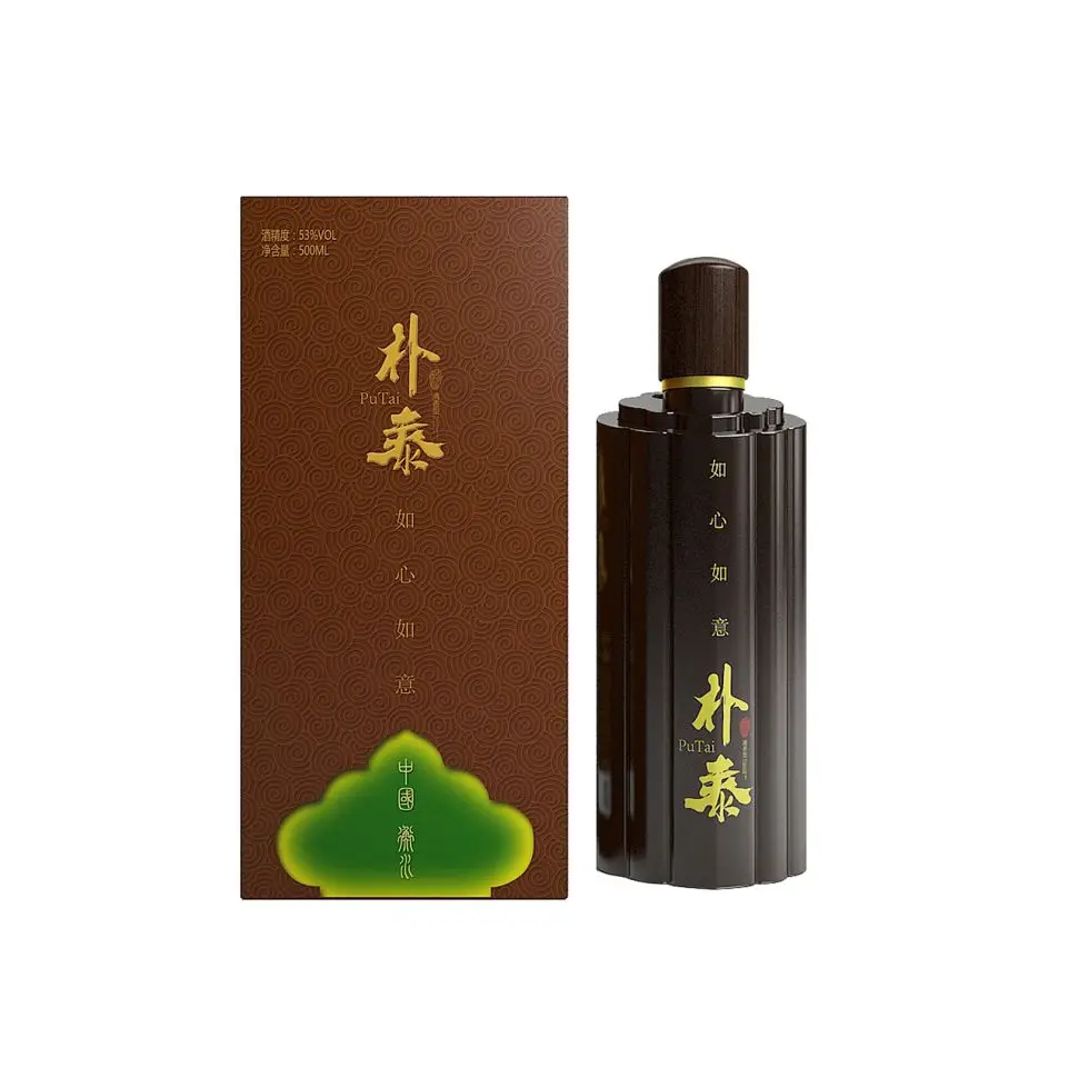 
Wholesale White Wine Water Bottled 53%vol 500ml Fragrant White Wine 