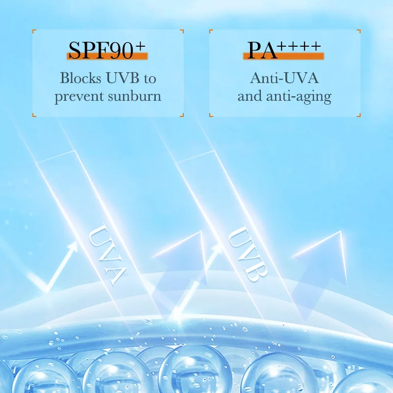 Custom Logo Sadoer Uvb Uva Protection Moisturizing Sunscreen Lotion Spf 90+ Waterproof Whole Body Sunblock Lotion