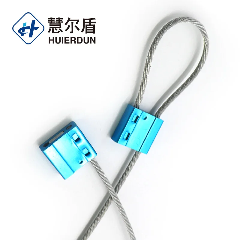 HED-CS102 	one-time use cable wire lead seal heavy duty cargo cable seal high-grade quality cable seal