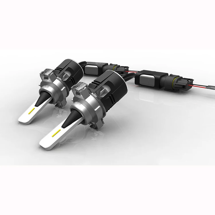 Пуля B6 светодиодные фары Тонкий Conversion Kit CSP Y11 чип все в одном чистый белый 6000 К автомобильные лампы