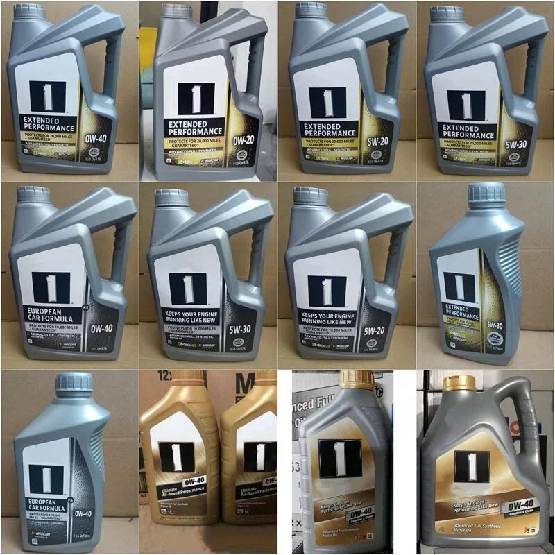 Mobil No. 1 fully synthetic engine oil 4.73L SN SP 0w40 5L engine oil lubricating oil