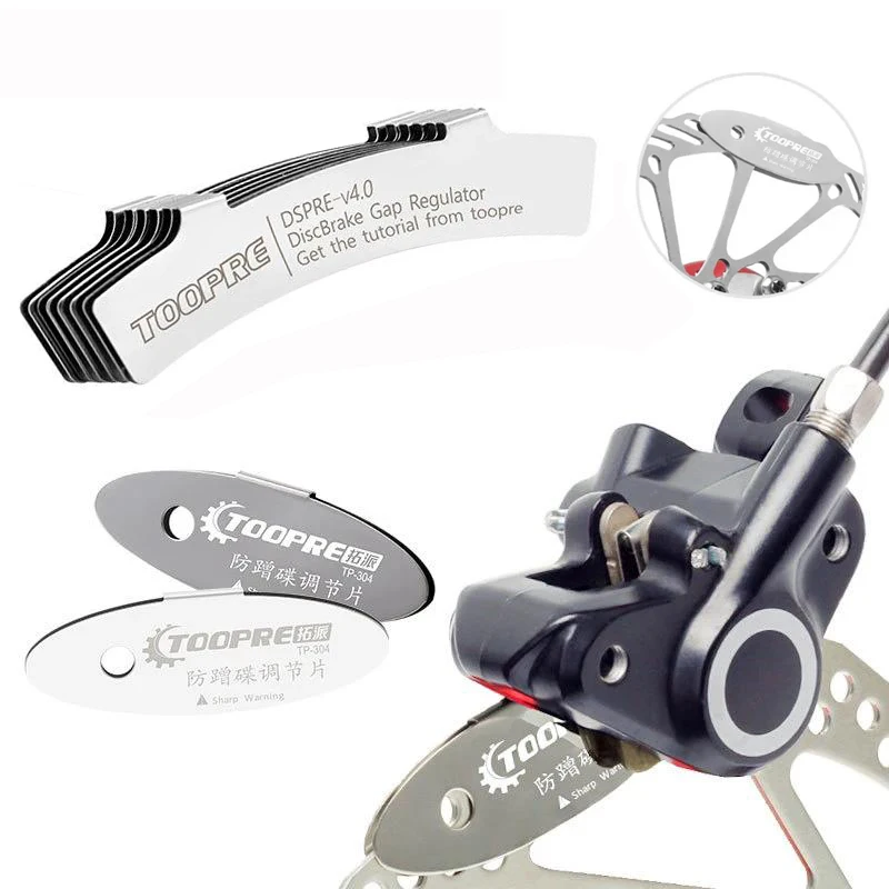 Bicycle Disc Brake Pad Adjustment Alignment Tool Plate Brake Rotor Adjustment Bicycle Brake Adjustment Pad Cycling Repair Tool