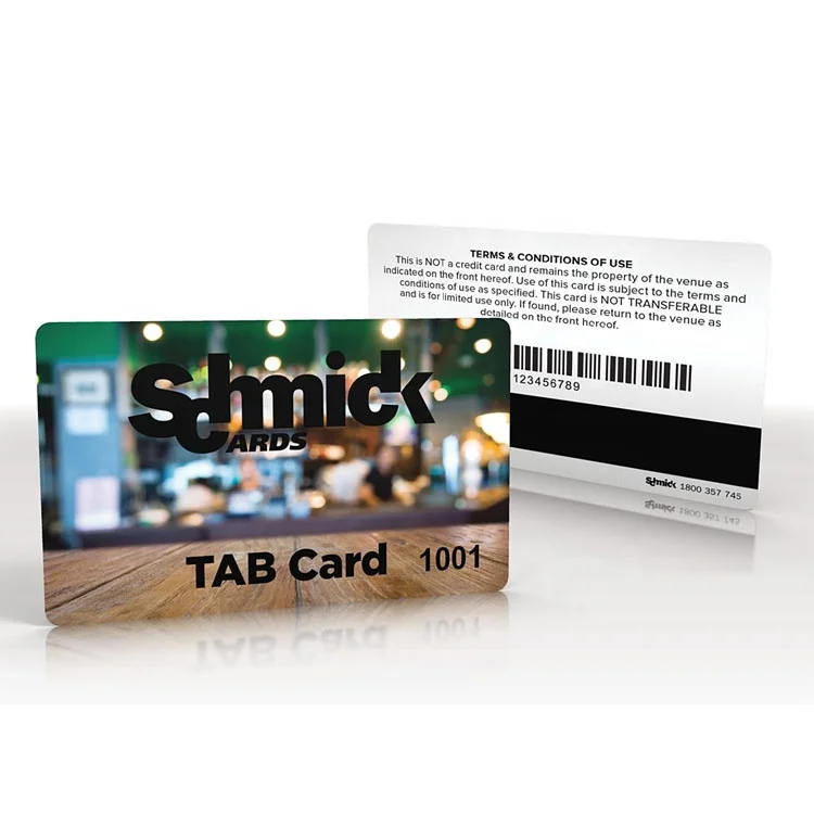CT-003 Factory Wholesales customized 30mil CR80 standard  PVC Shopping Card with full color Printing
