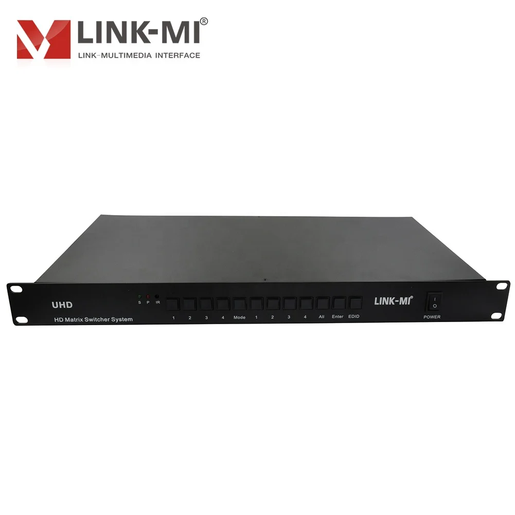 4x4 HDMI/DVI/VGA/SDI Matrix Switcher Mixer up to 3840x2160P@30Hz Video Matrix