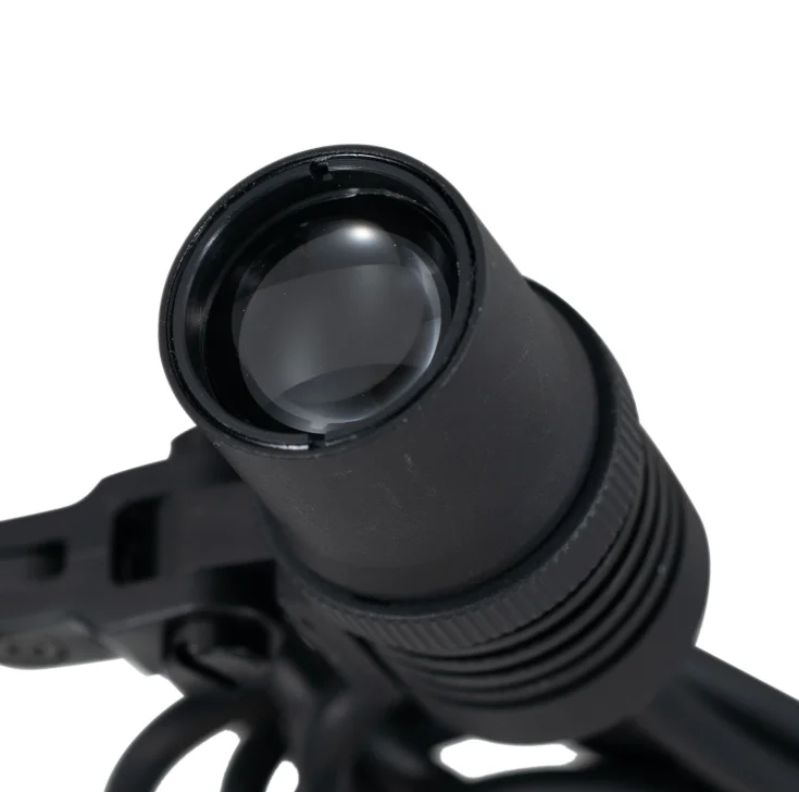 MICARE ME JD2100 15W LED Clip-on Medical Headlamp ENT Light and Small Headlight Oral Surgical Headlight for Loupes