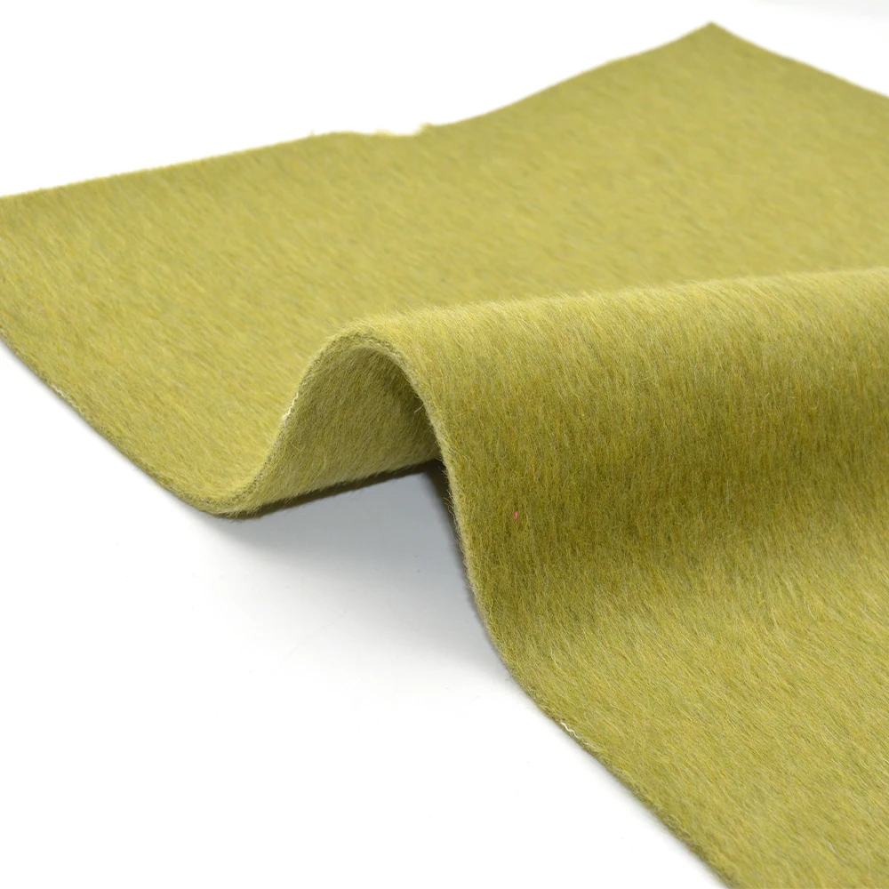 80% wool 12% polyester 8% graphene  mens casual winter wool Double-sided cloth