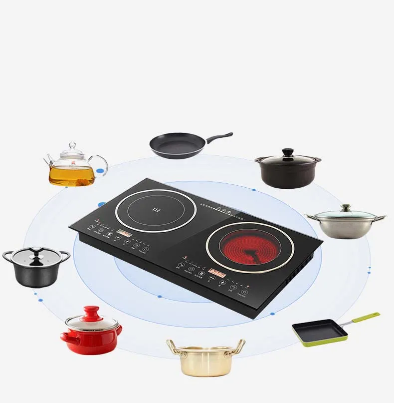 double cooker induction kitchen appliances electr halogen cooktops ceramic electric top induction prestige 2 burner infrared coo