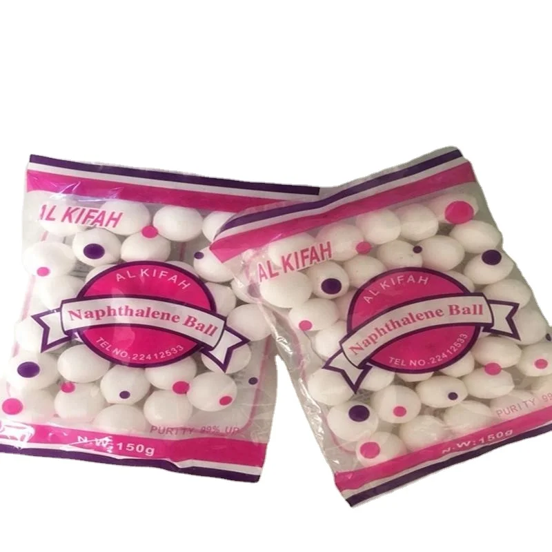 Фабричные 99% чистые 150 г молевые шарики из Китая Рафинированный нафталин