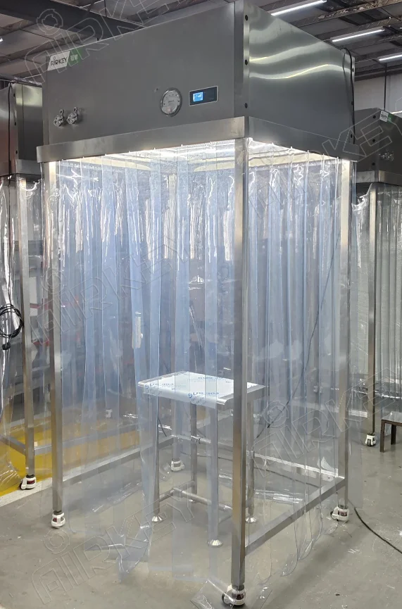 Dust Free & Sterile LAF for Laboratory/Mushroom Use HEPA H14 Filters Mobile Laminar Air Flow