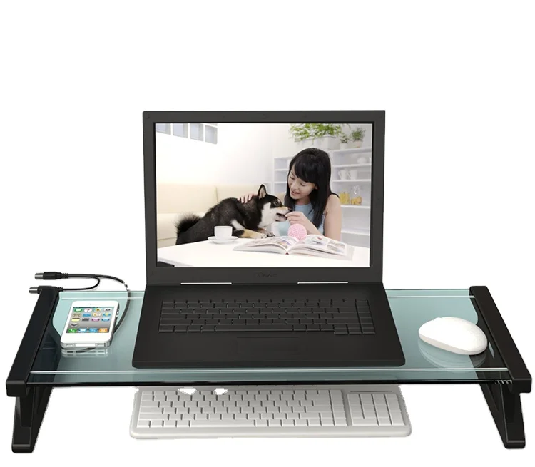 
 Эргономичный компьютер, ЖК-монитор, стойка для телевизора, стекло с USB-концентратором  