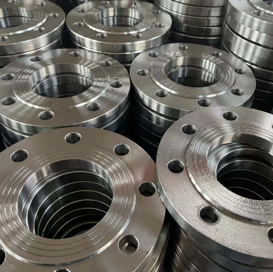 Stainless Steel & Carbon Steel Flanges, Flat Welded Valve Flanges for Petroleum & Petrochemical Pipeline Connections