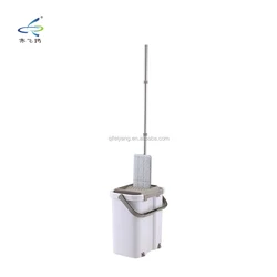 360 degree easily to clean blind angle magic rotating Mop with stainless handle