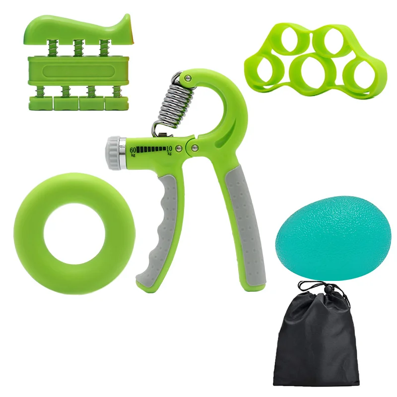 Wholesales Hand Grip Kit Set of 5  Gym Hand Grip Custom Hand Grip Set with Carry Bag