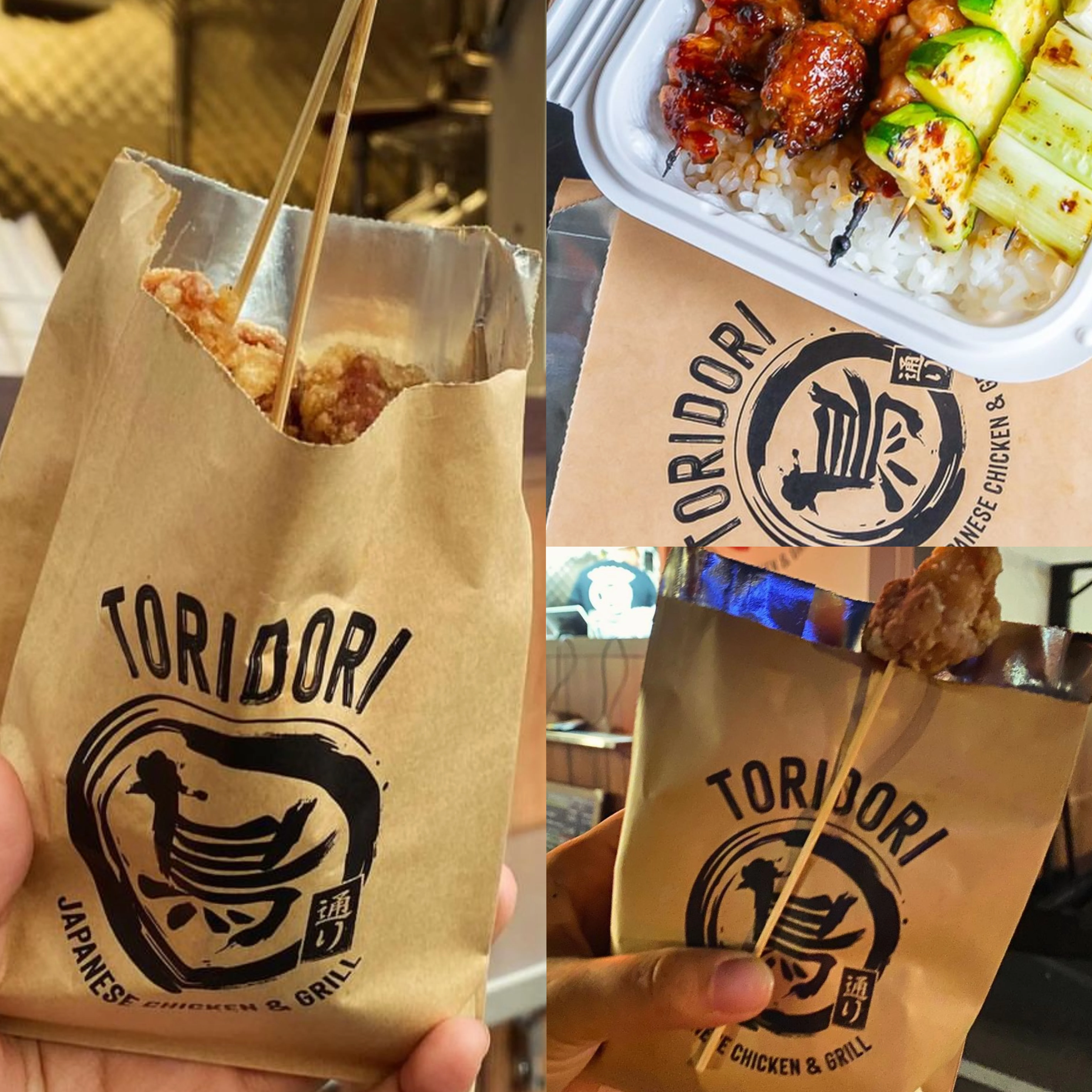 Japanese Fries Chicken Grill Foil Aluminum Insulated Bags For Packaging Street Food Paper Bag Printed Logo Steak Burger Bags