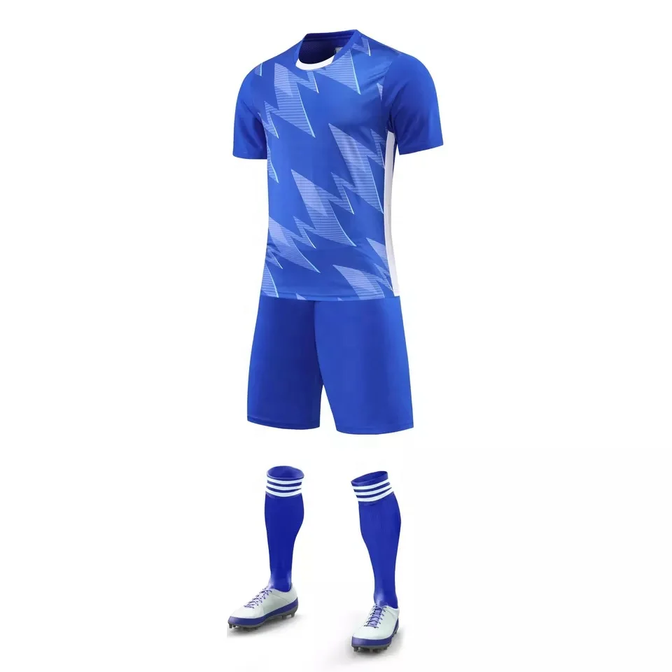 Best Site Online Soccer Jerseys Soccer Training Uniform Clothes Cheap Blank Football Jersey For Teams