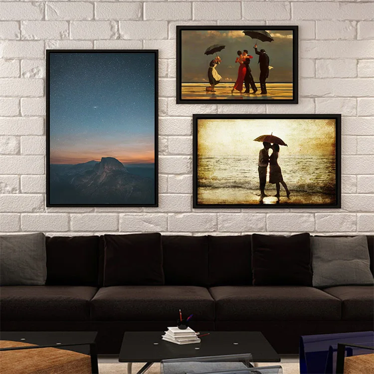 Bilderrahmen A2 A4 Rustic Wood Wall Frame Photo Home Decoration Acrylic Picture Frame