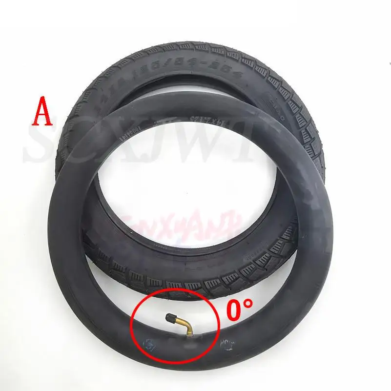 14x2.125 54-254 14Inch 14x2.125 Tires outer Tyres and inner tube with 0 valve for folging Bicycle Gas Electric Scooters E-bike
