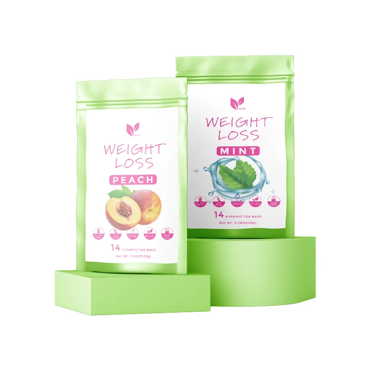 Private Label   Fast Weight Loss Body Shaped Hot Selling Skinny Detox Flat Tummy Tea wholesale detox slim tea