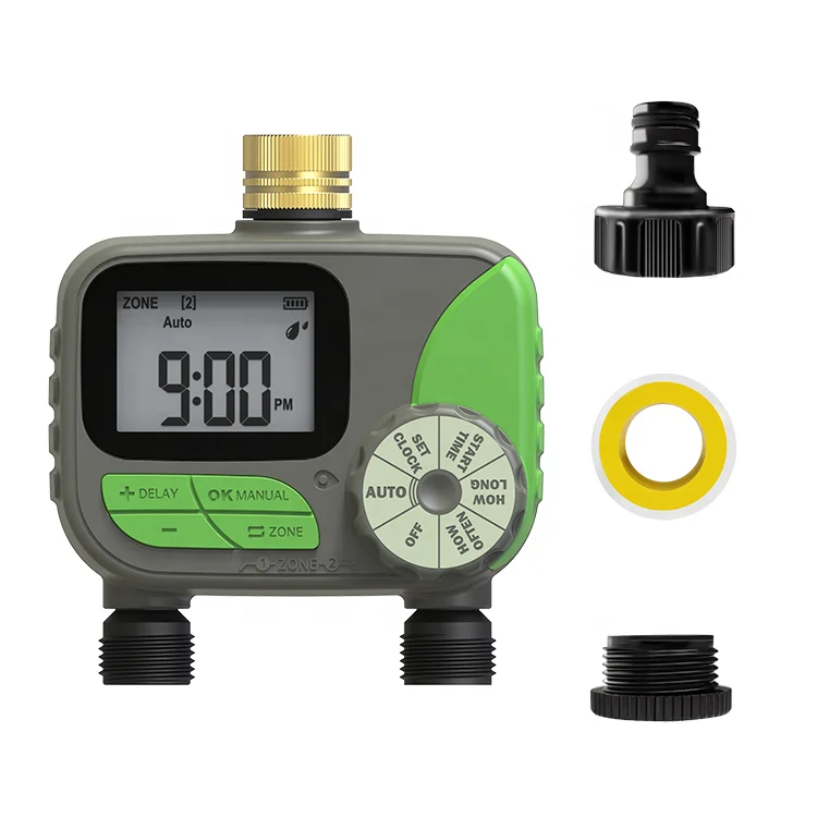 Factory automatic machine green outdoor automatic garden manual water sprinkler timer