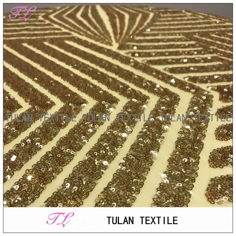 Роскошная золотая вышитая блестящая кружевная Скатерть для свадьбы