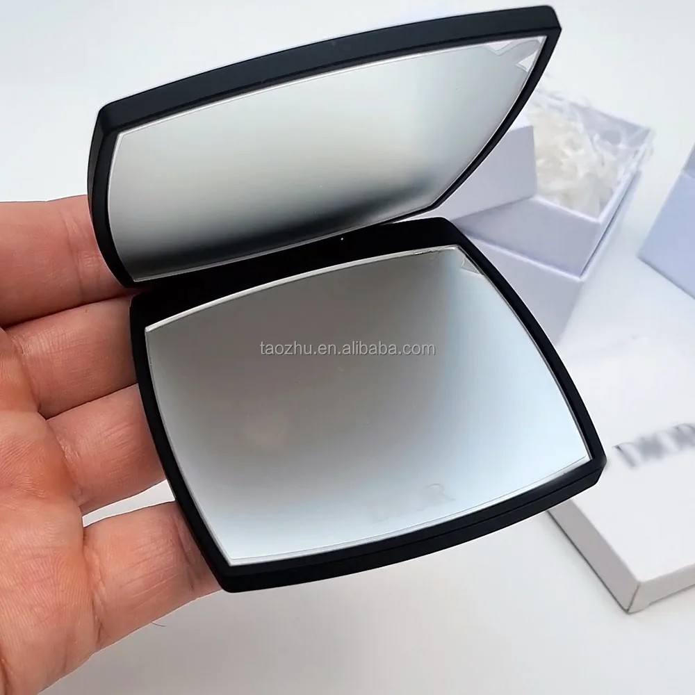 Di or Channel Pocket Makeup Mirror with gift packaging for giveaway gift