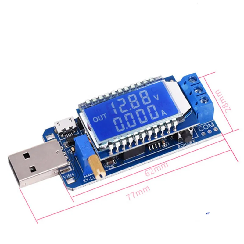 Повышающий и понижающий модуль питания USB 5 В повышающая пластина до 3 7 6 в 9 24