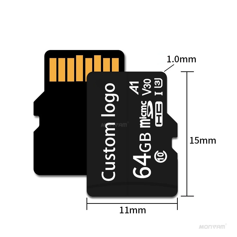 Orginal 4gb 8gb 16gb 32gb 64gb 128gb 256gb 512gb 1tb 4 8 16 32 64 128 256 512 Gb 1tb Tf Flash Memory Card With Custom Logo