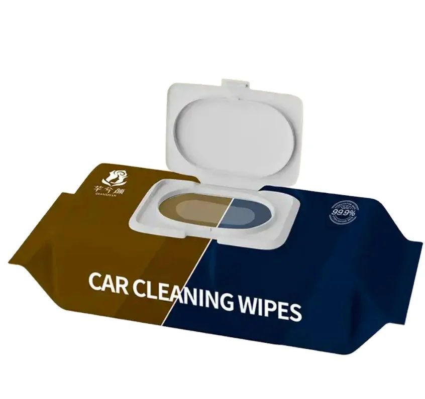 Car glass wet wipes car dashboard interior wipes prep cleaning wipes for cars