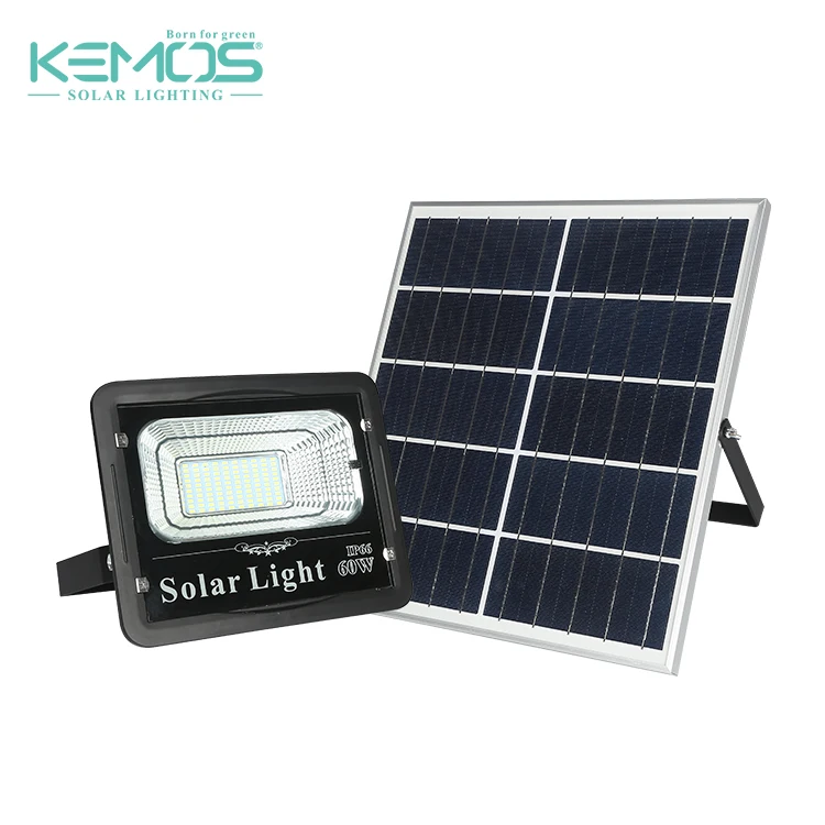 
High Performance Aluminium Ip66 Waterproof 20w 40w 60w 100w Solar Flood Lamp 