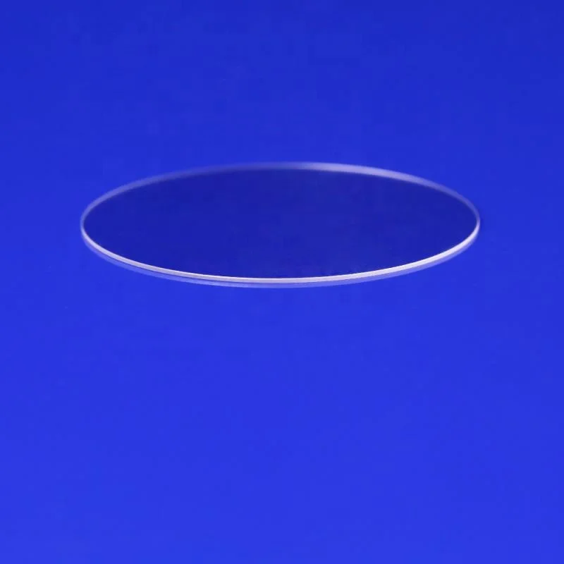 Лидер продаж, прозрачная пластина из кварцевого стекла, 99.99% круглая форма