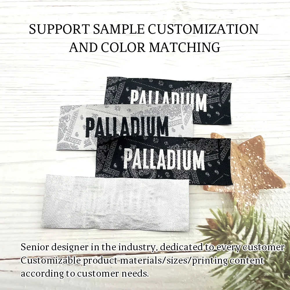 Custom clothing label and logo label weaving custom clothing accessories processing machine label weaving machine supplier