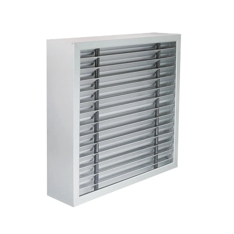 Customized size 6063-T5 aluminum mist water eliminator for air handling unit